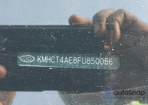 2015 Hyundai Accent Gls из США, поврежденный, VIN KMHCT4AE8FU850056